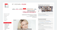 Desktop Screenshot of muenchner-orgelherbst.de