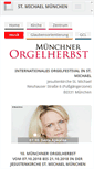 Mobile Screenshot of muenchner-orgelherbst.de