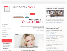 Tablet Screenshot of muenchner-orgelherbst.de